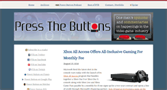 Desktop Screenshot of pressthebuttons.com